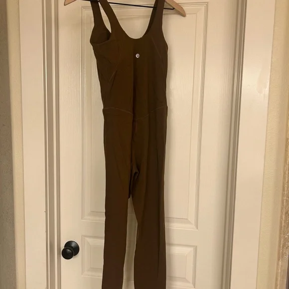 Lululemon cocoa Brown align bodysuit - Picture 2 of 2